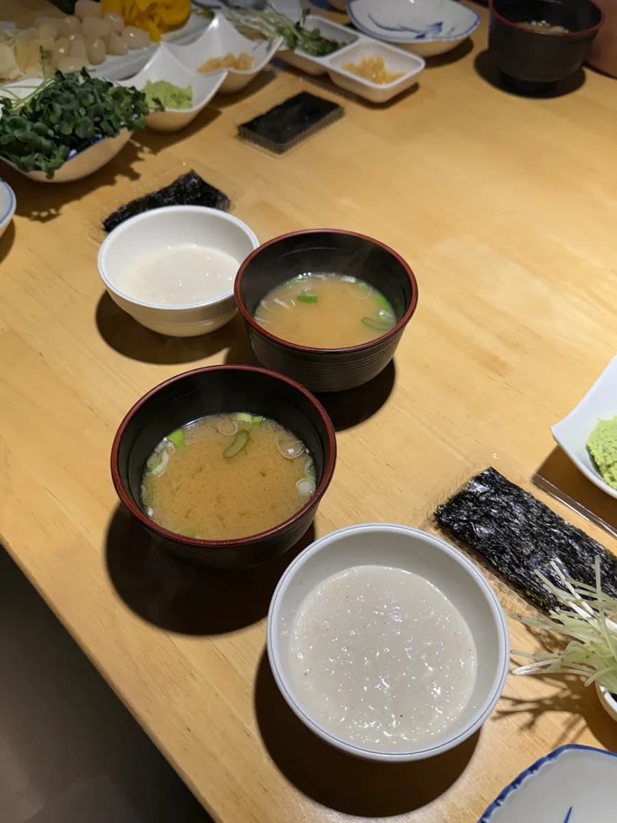 Somaek antes del curso Jung de atún en Jijunghae