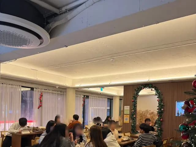 Entrada ng Cafe Good Weather Anyang sa 3rd floor sa Anyang Ilbeonga
