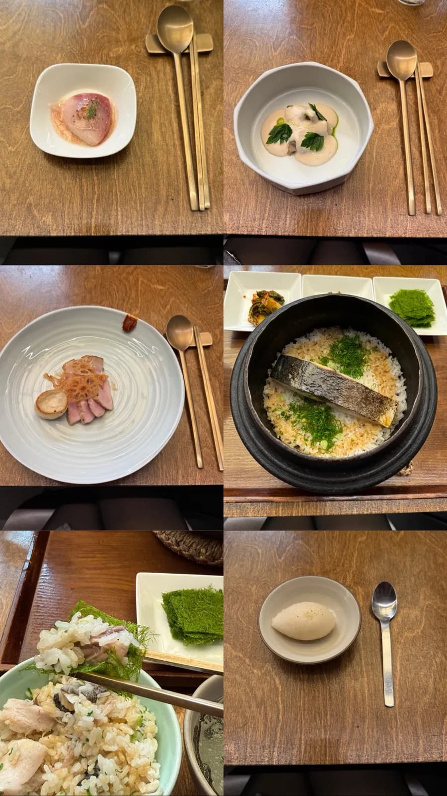Dansang près de la station Anguk à Bukchon, avis sur le déjeuner en menu