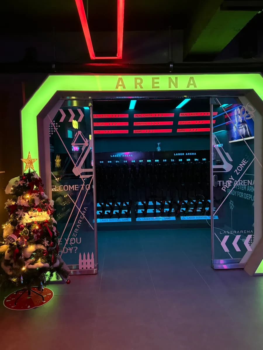 การตั้งชื่อเล่นสำหรับเกม survival ที่ Laser Arena