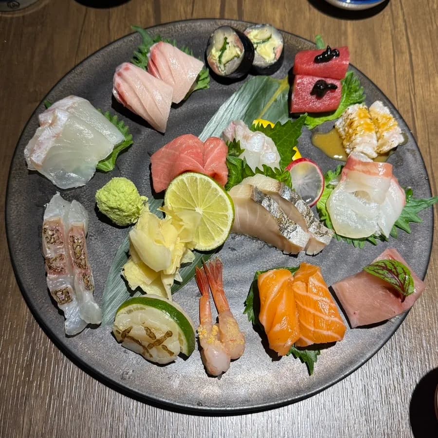 Assorted aged sashimi di Enu, Pyeongchon