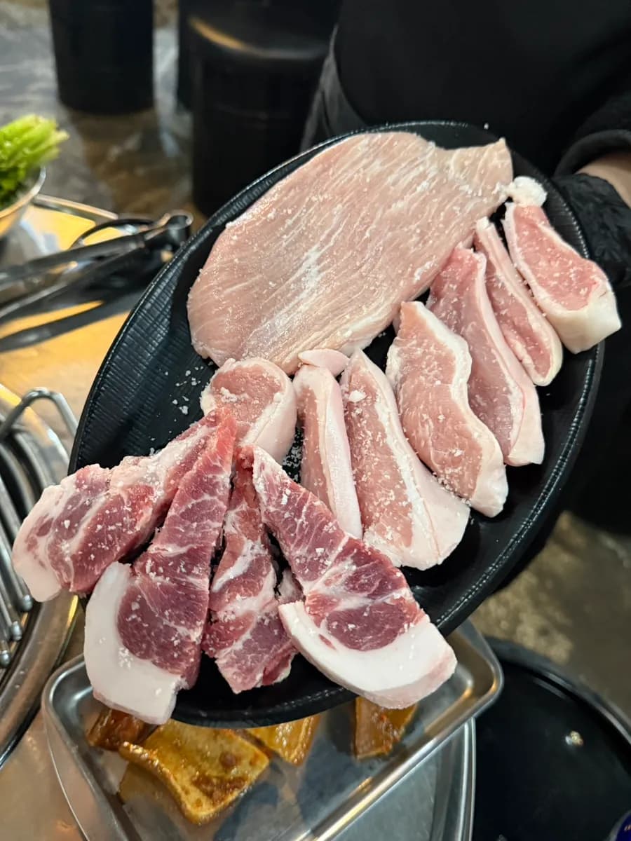 인덕원고깃집 돈장군 주먹고기 평일에도 웨이팅 많은 역대급 맛집