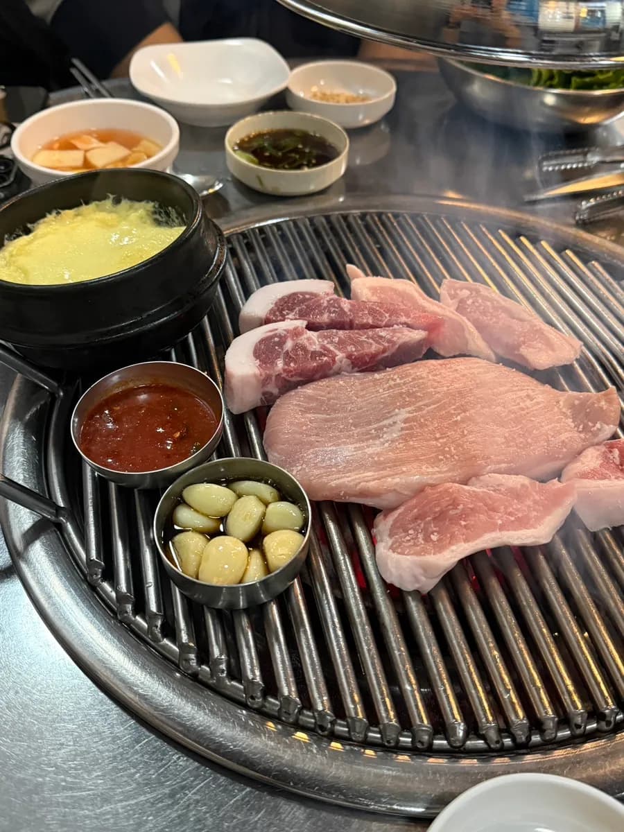 인덕원고깃집 돈장군 주먹고기 평일에도 웨이팅 많은 역대급 맛집
