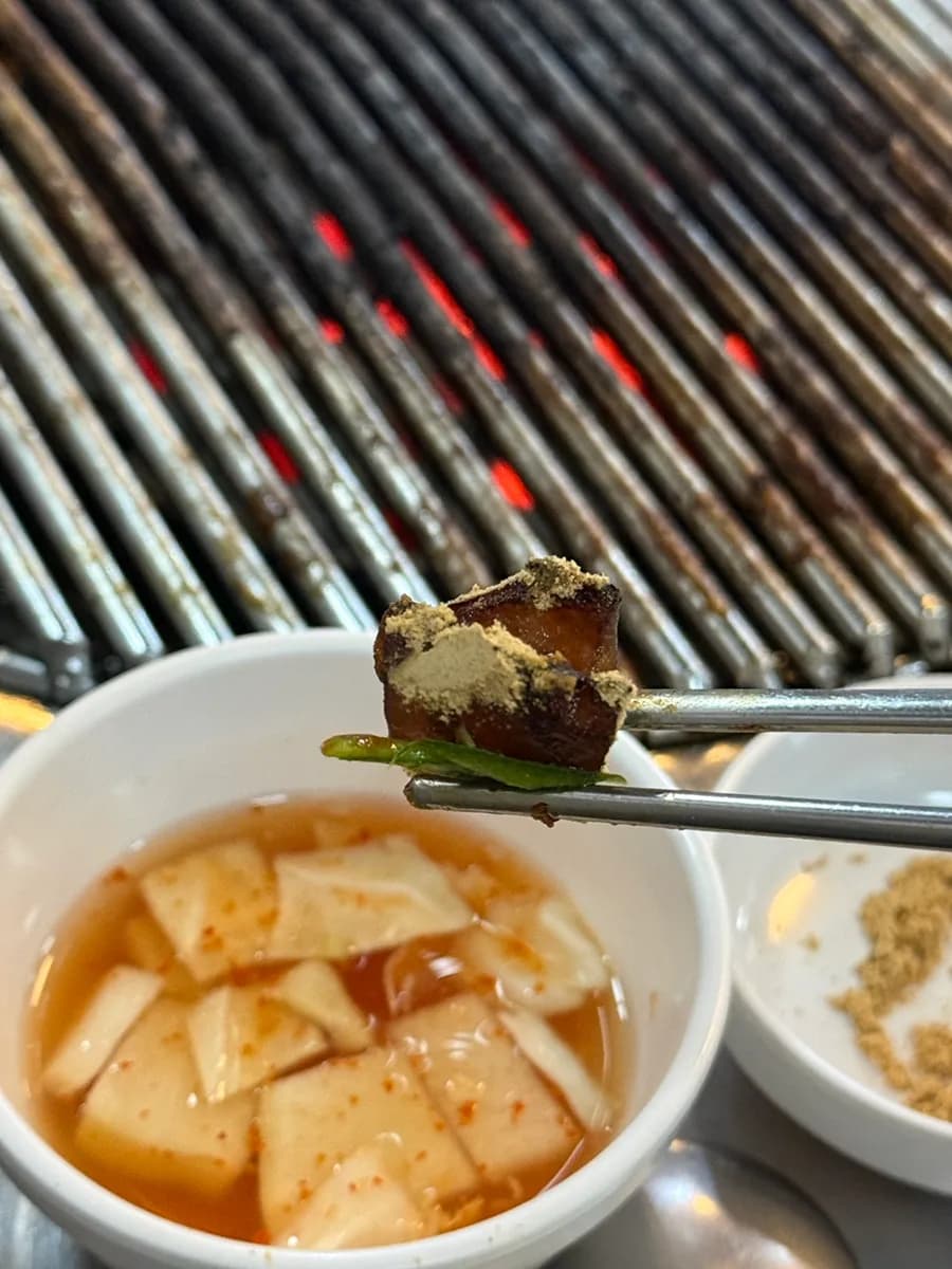 인덕원고깃집 돈장군 주먹고기 평일에도 웨이팅 많은 역대급 맛집