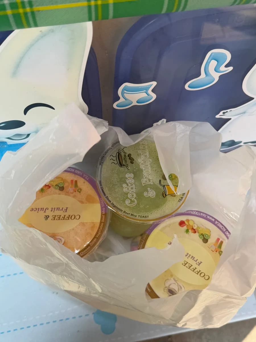안양 중앙시장 생과일주스 과일 가게에서 갈아주는 싱싱생과일쥬스