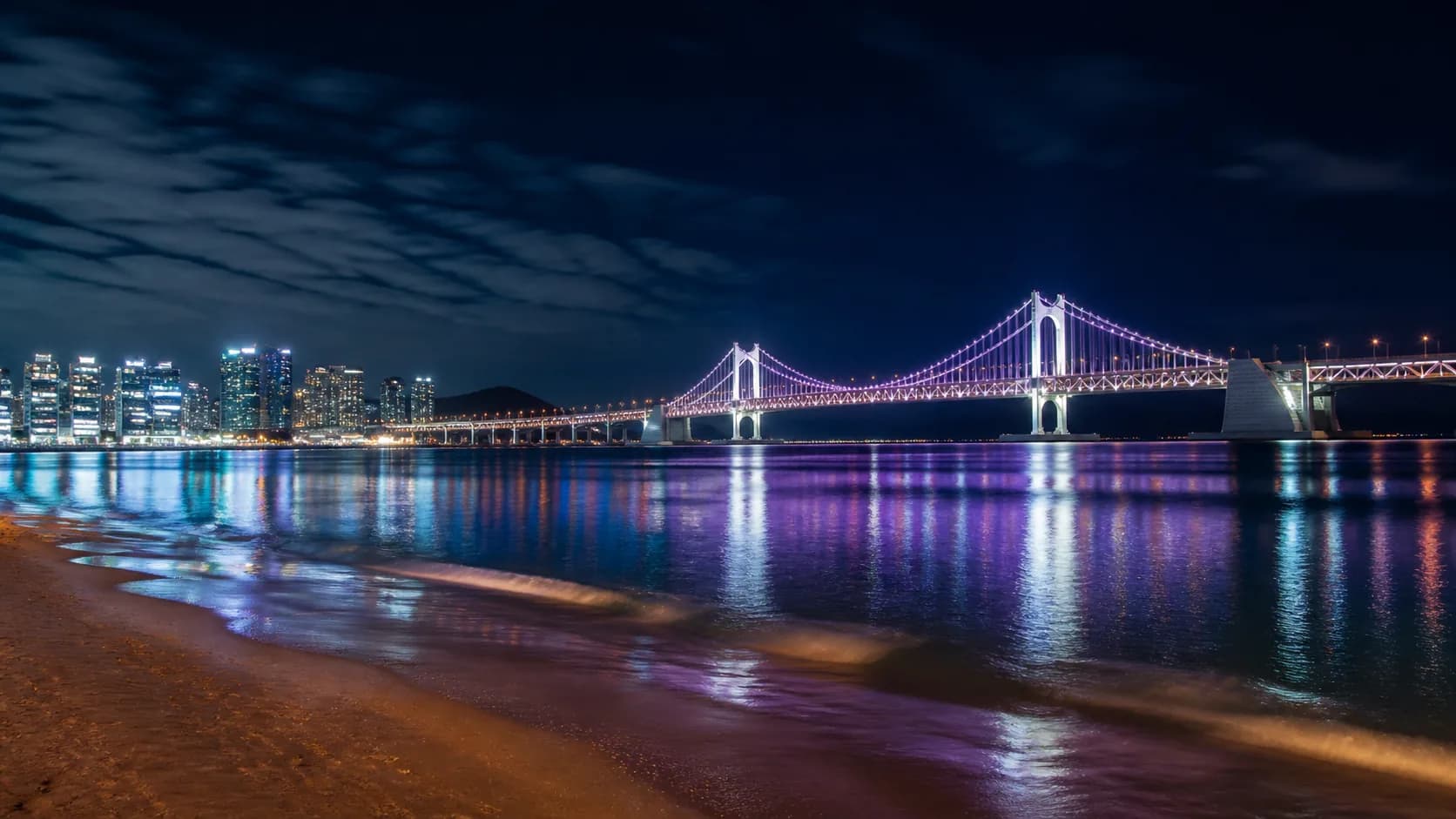 Gwangan Bridge Night View