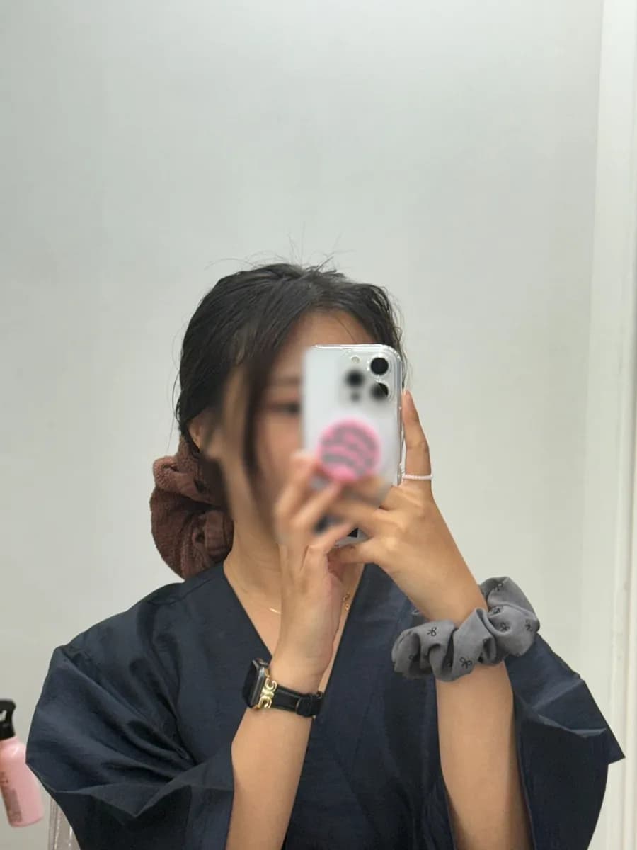 After the hair clinic treatment at AVA Hair Sanbon