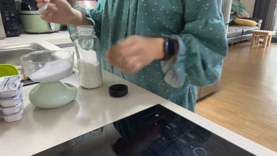 تجربة Jingni الأولى في صنع Homemade Basque Cheesecake