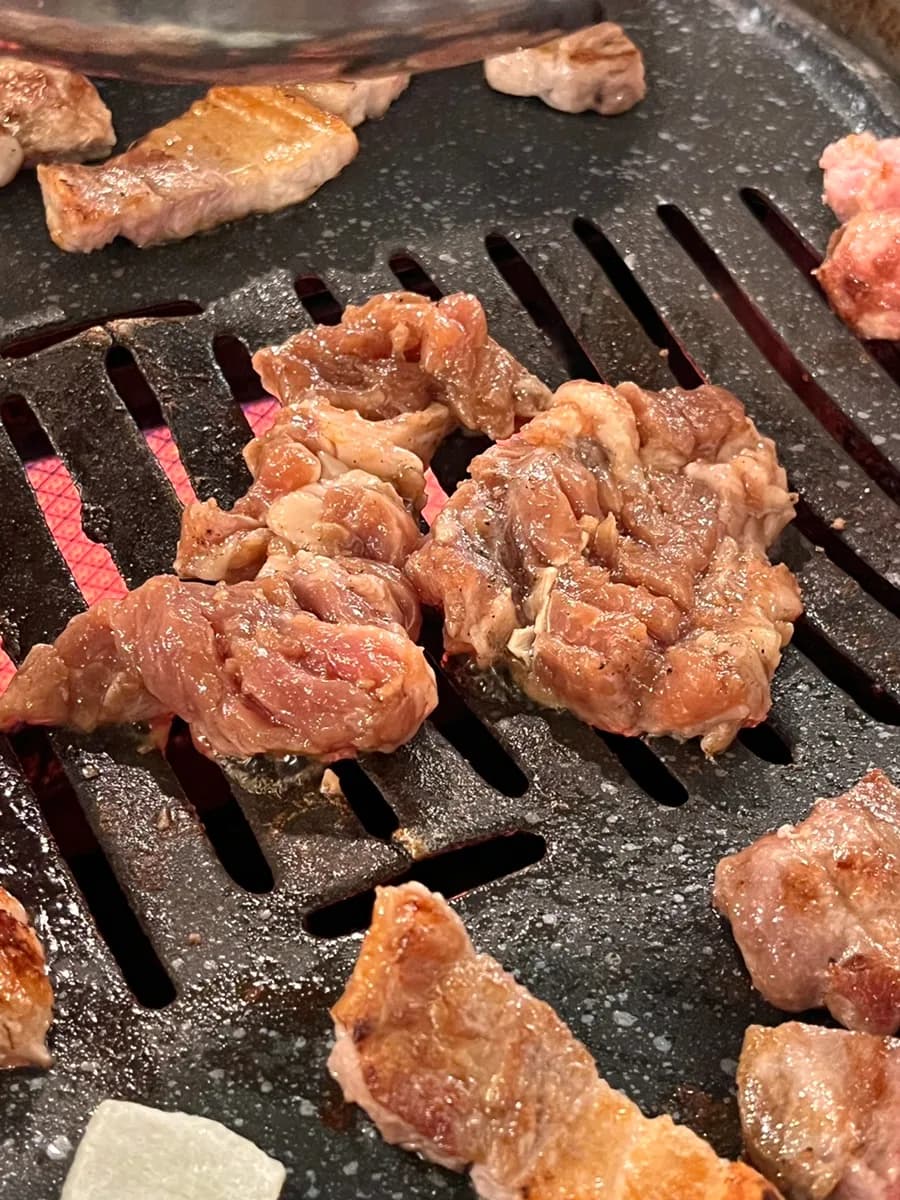 Donmoa Cham Samgyeop in Anyang Ilbeonga with affordable samgyeopsal and pork menu