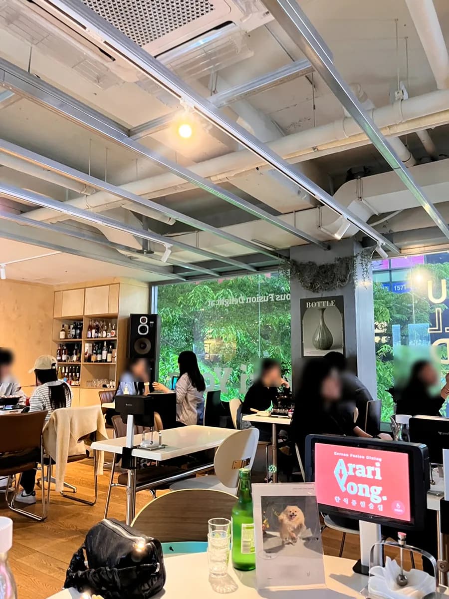 Anyang Bangye; Arariyong | Korean Fusion, viele Anju und Drinks / grosszugig und top Service