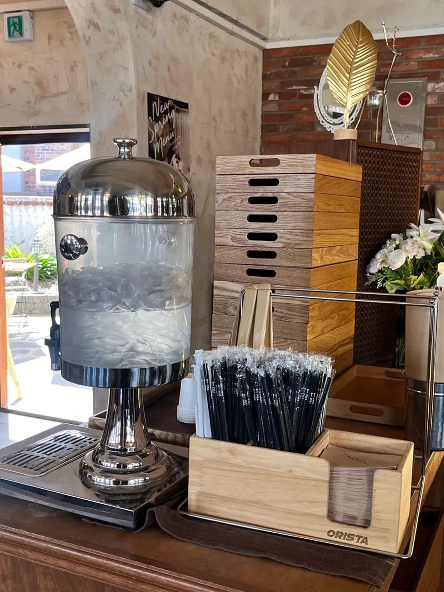 Le Pain de Paris in Haenggung-dong: Croissants, Brunch, Kartoffelsuppe und Sweet-Corn-Eis
