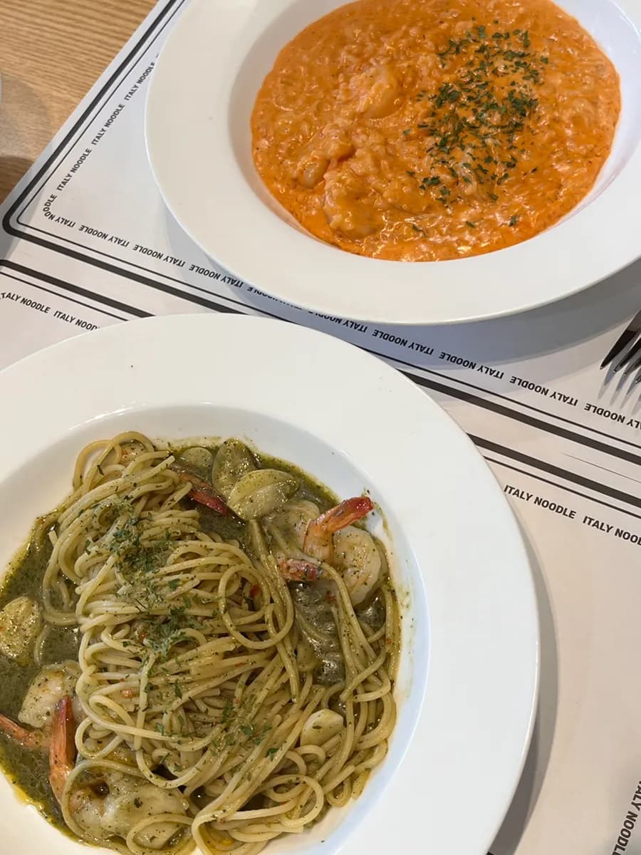 Ansan Seonbu-dong дахь Italy Myeon Gage, үдийн хоолонд тохирох үнэ цэнтэй паста