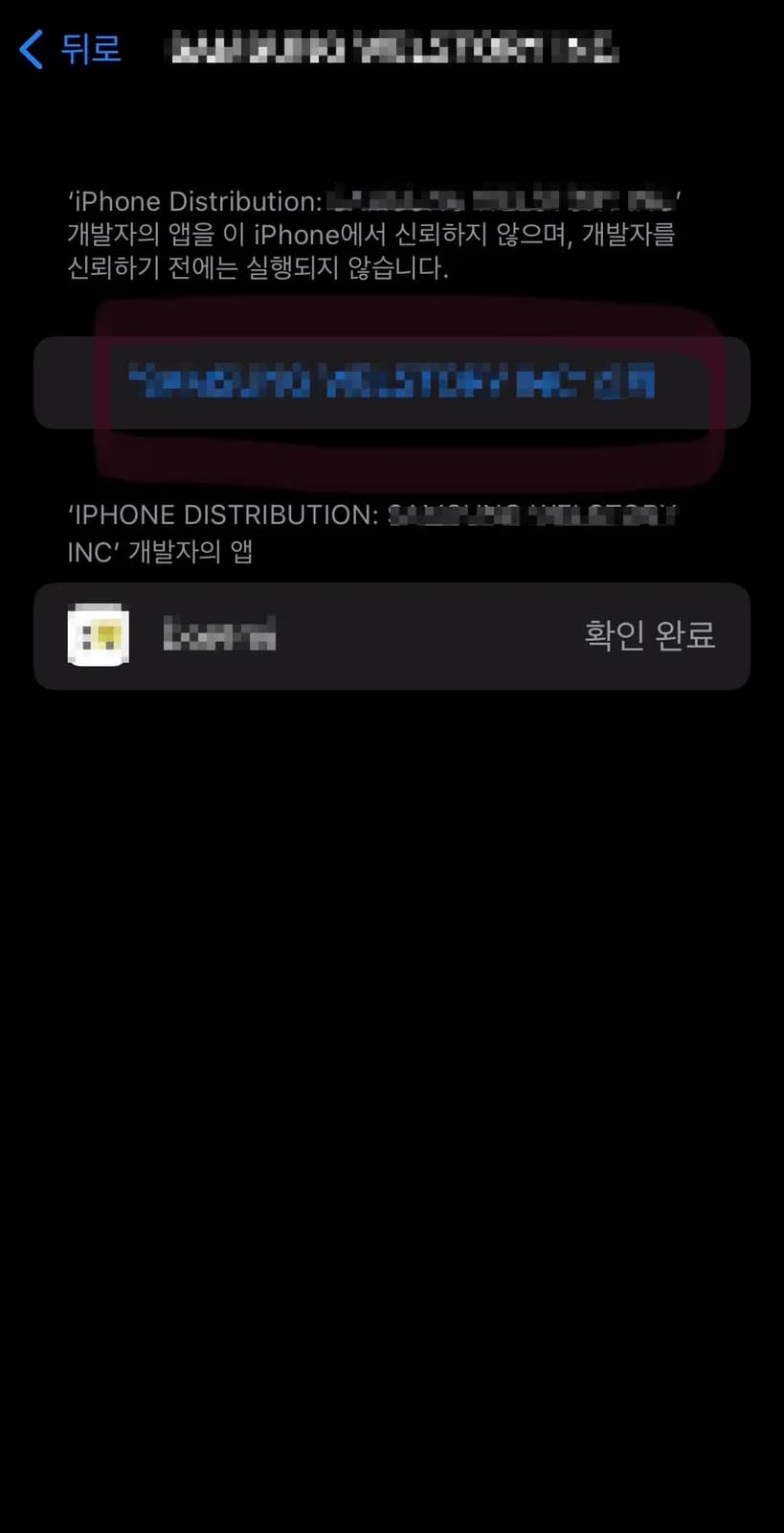iPhone untrusted enterprise app fix steps