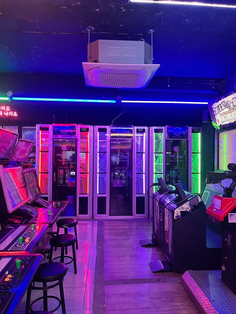 Oido 88 Arcade with games photo booths and coin karaoke