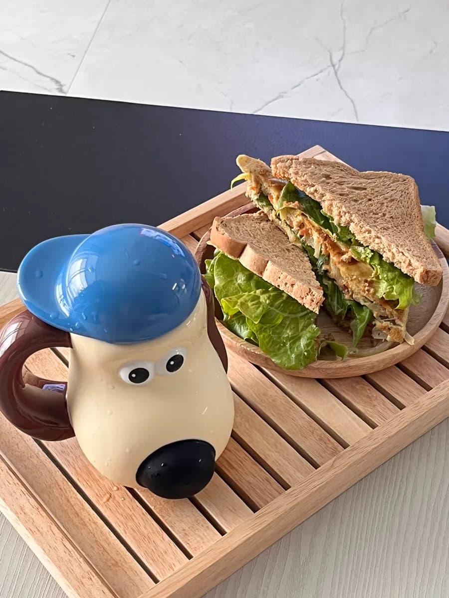 Mug Gromit yang kukuh disyorkan sebagai KakaoTalk Gift