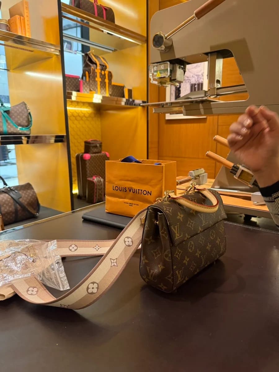 Louis Vuitton Cluny Mini styling and department store purchase review