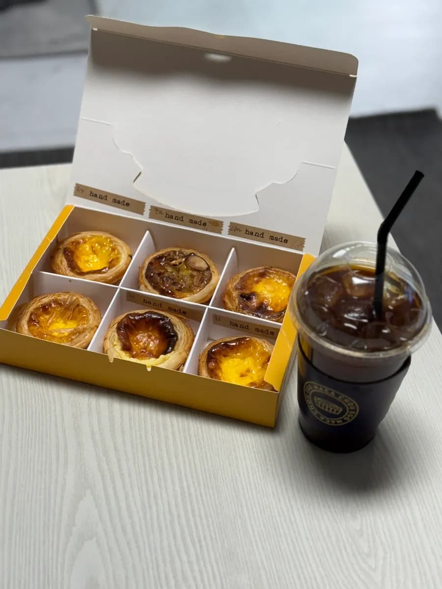 Eggmacashu Anyang: яичные тарты рядом со станцией Мёнхак