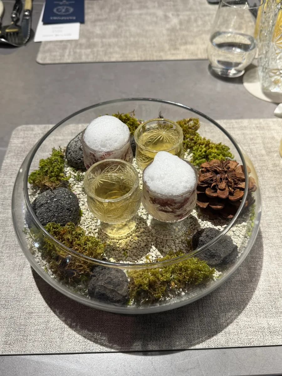 Blueberry sorbet, lemongrass foam-той Австралийн T2 амт цэвэрлэгч
