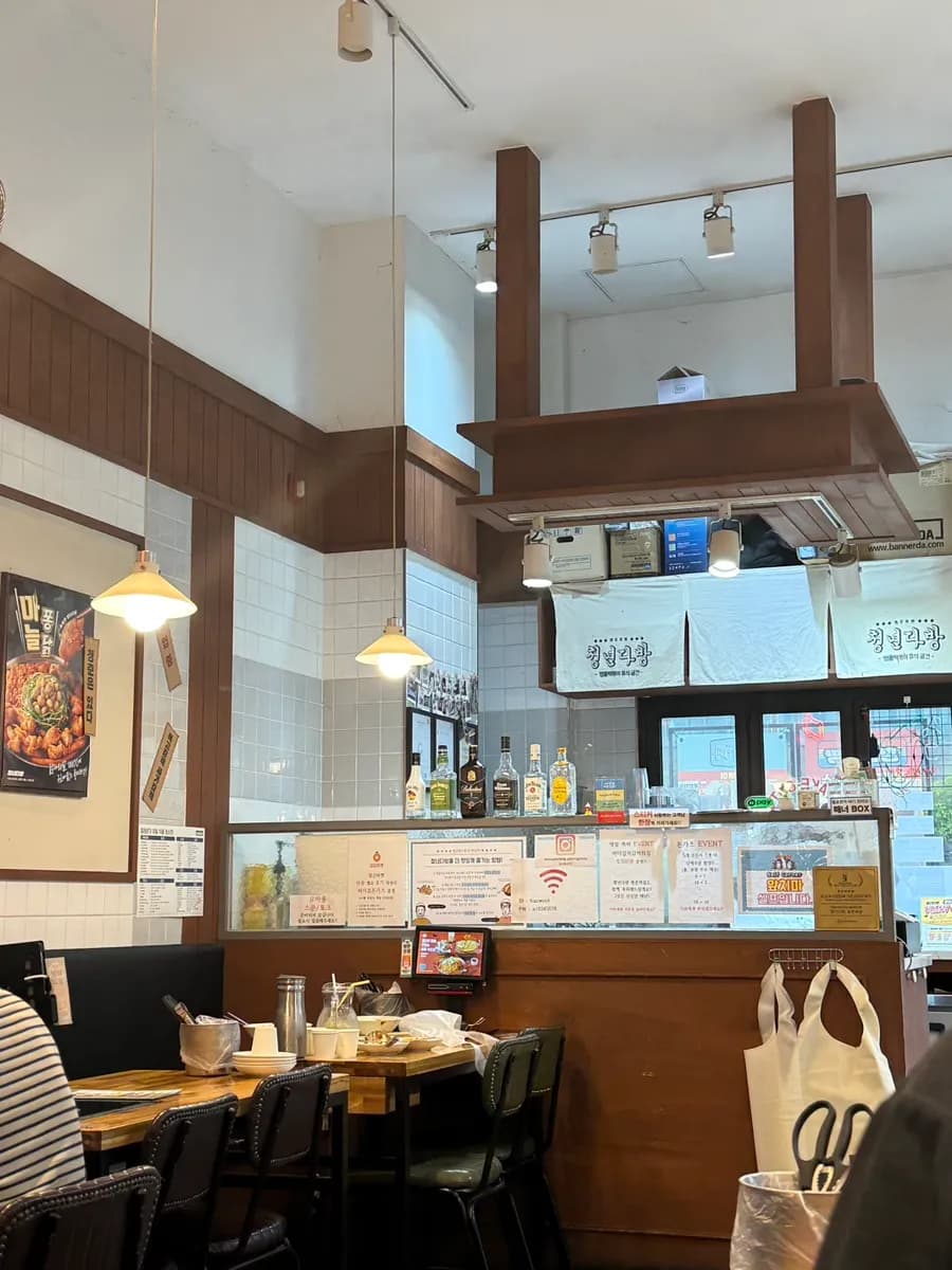 Food served at Cheongnyeon Dabang Pyeongchon Station branch review