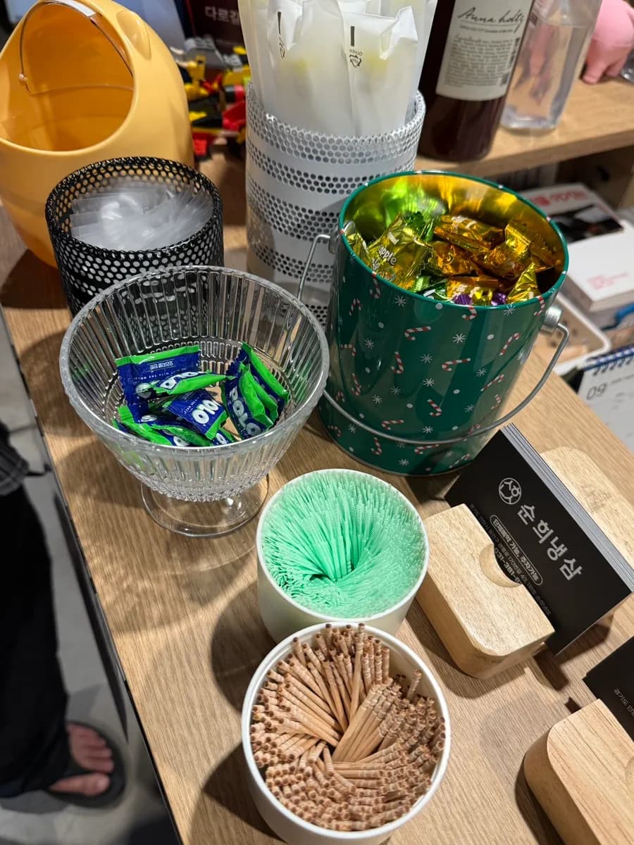 口臭ケア用品があるピョンチョン駅近くのDaro Galbi