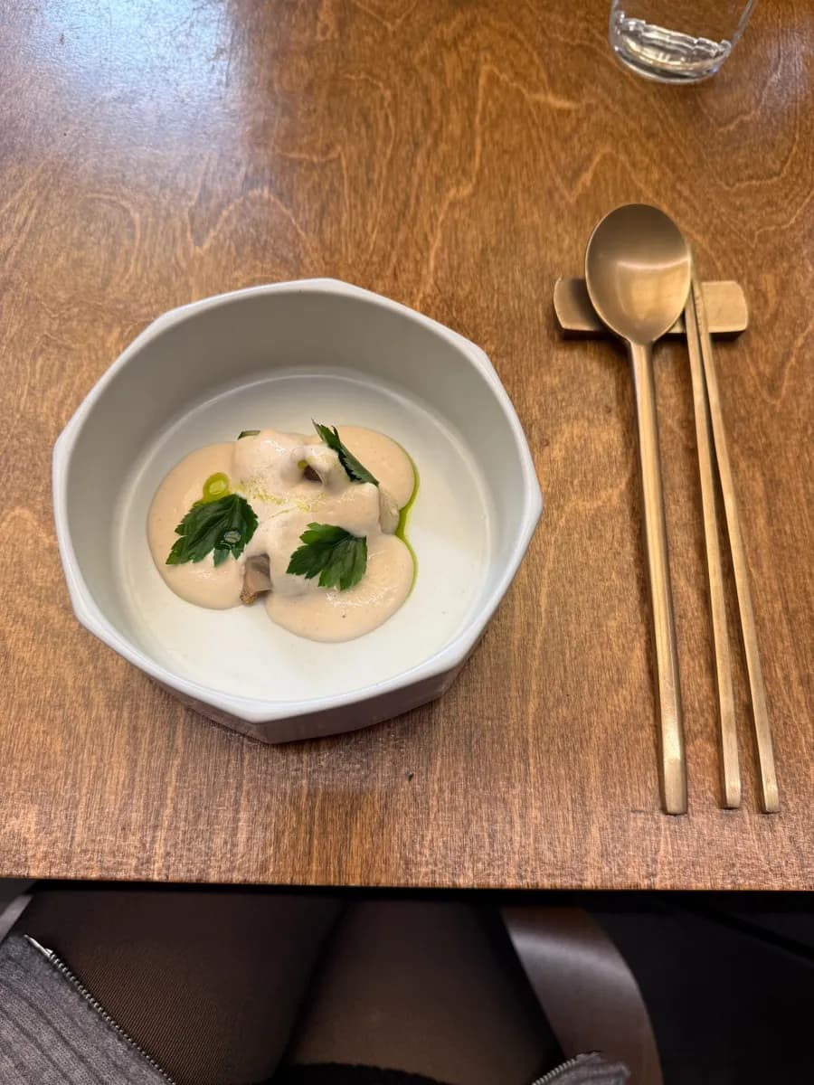 Ceviche de sériole à la grenade servi dans la formule Lunch A de Dansang