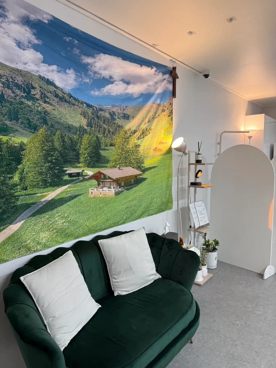 Innenraum des Hautpflege-Studios Eco in Sanbon