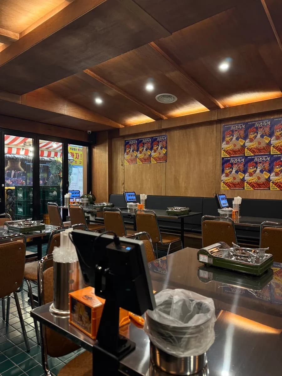 Foto de una visita a Jungang Jeukseok Dakbal en Anyang Ilbeonga